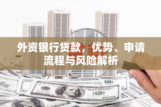 柳州外资银行贷款，优势、申请流程与风险解析