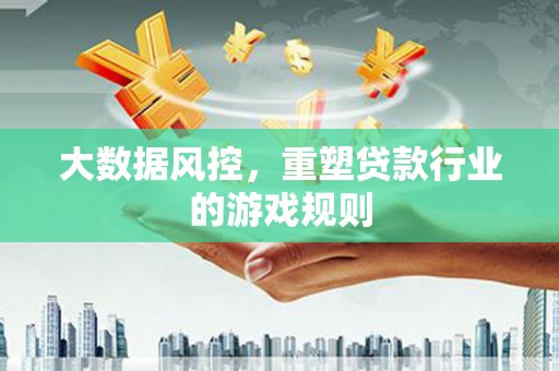 柳州大数据风控，重塑贷款行业的游戏规则