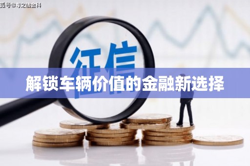 柳州解锁车辆价值的金融新选择