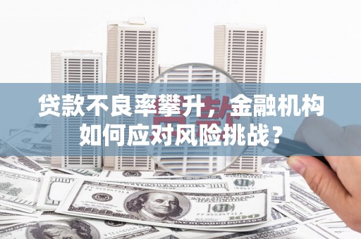 柳州贷款不良率攀升，金融机构如何应对风险挑战？
