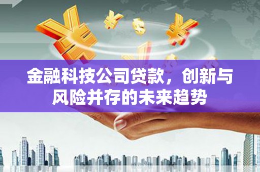 柳州金融科技公司贷款，创新与风险并存的未来趋势