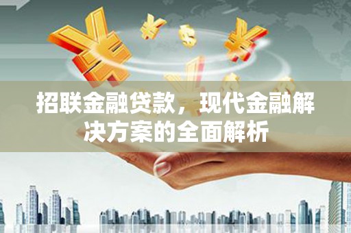 柳州招联金融贷款，现代金融解决方案的全面解析