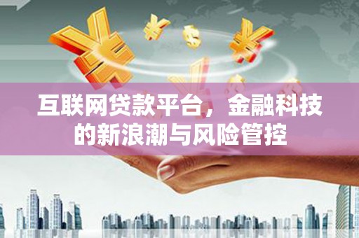 柳州互联网贷款平台，金融科技的新浪潮与风险管控