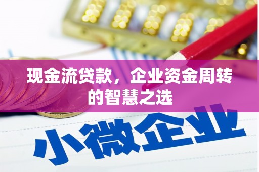 柳州现金流贷款，企业资金周转的智慧之选