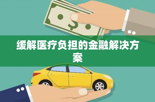 柳州缓解医疗负担的金融解决方案